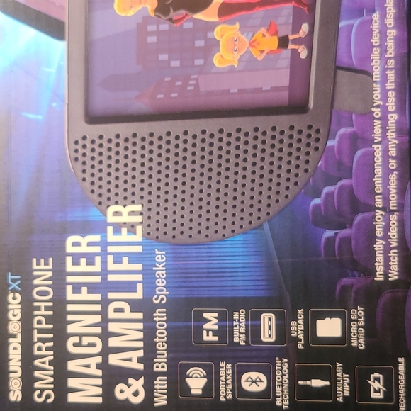 âď¸SoundLogicXT Smartphone Magnifier & Ampliflier with Bluetooth Speaker - Picture 12 of 13